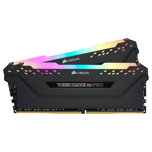 MEMORIA DDR4 CORSAIR 32GB VENGEANCE RGB PRO BLACK 3200 CMW32GX4M2C320