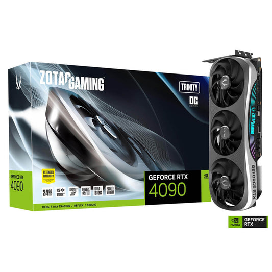 TARJETA DE VIDEO ZOTAC (ZT-D40900J-10P) RTX 4090 TRINITY OC,24 GB, GDDR6X, RGB SPECTRA 2.0