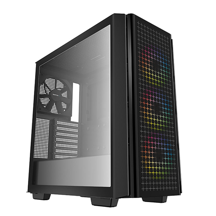 GABINETE DEEPCOOL CG540 MID TOWER 4F NEGRO 4VENT EATX R-CG540-BKAGE4-G-1