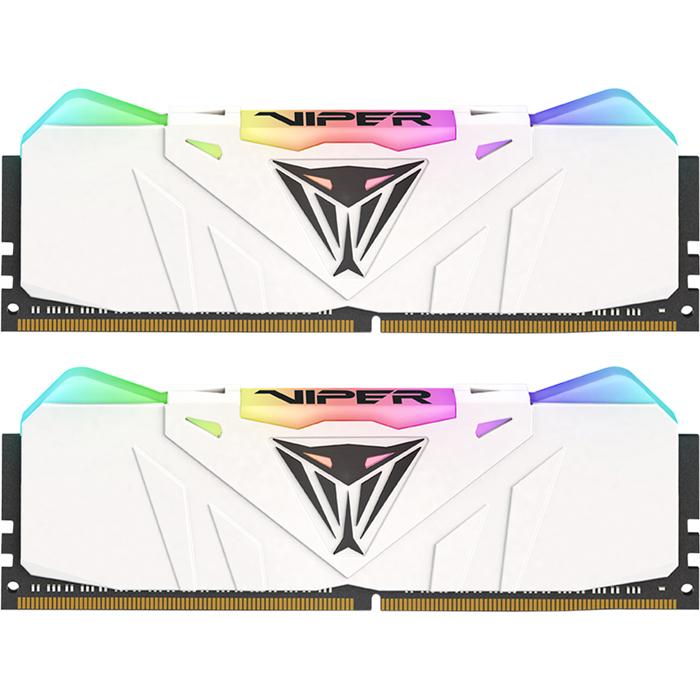 MEMORIA RAM PATRIOT VIPER 16GB DDR4 (2X8GB) 3600MHZ CL18 RGB WHITE PVR416G360C8KW
