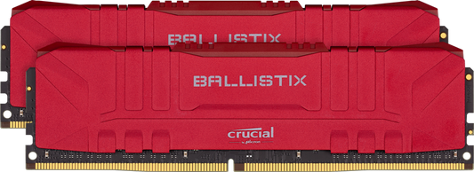MEMORIA RAM BALLISTIX 2X8GB DDR4 3200MHZ RED BL2K8G32C16U4R