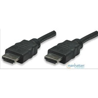 CABLE HDMI MANHATTAN 10.0M M-M VELOCIDAD 1.3 MONITOR TV PROYECTOR 322539