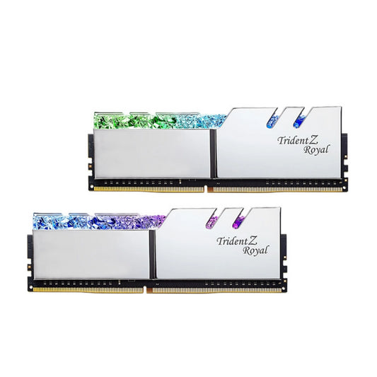 MEMORIA RAM G.SKILL 64GB DDR4 (2X32GB) 4000 MHZ TRIDENT ROYAL SILVER F4-4000C18D-64GTRS