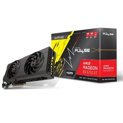 TARJETA DE VIDEO SAPPHIRE PULSE AMD RADEON RX 6750 XT GAMING 12GB GDDR6 AMD RDNA2 11318-03-20G