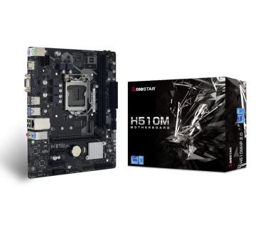 TARJETA MADRE BIOSTAR H510MHP 2.0 1200 2xDDR4 MATX