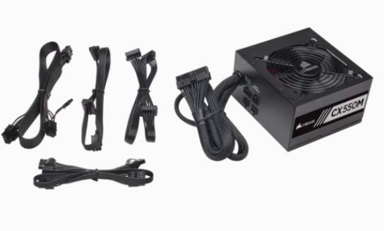 FUENTE DE PODER CORSAIR CX550M 550W SM 80 PLUS BRONZE CP-9020102-NA