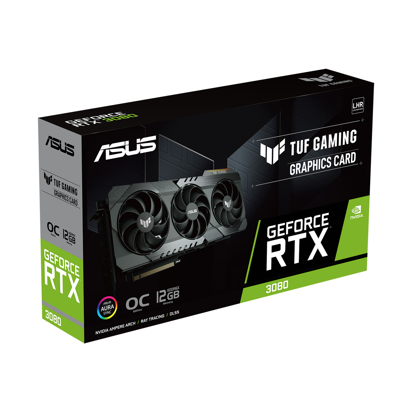 TARJETA DE VIDEO ASUS GEFORCE RTX 3080 12GB GDDR6X 384BITS TUF-RTX3080-O12G-GAMING