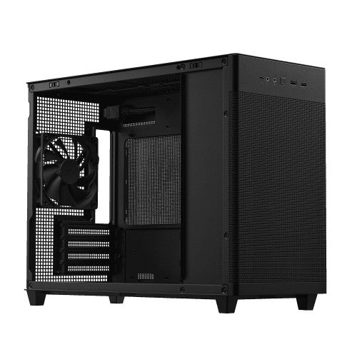 GABINETE ASUS AP201/BLK/MESH// MINI TORRE PANELES DE MALLA MITX NEGRO