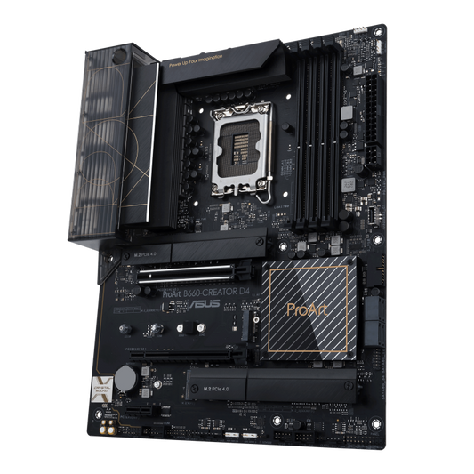 TARJETA MADRE ASUS PROART B660-CREATOR D4 1700 4xDDR4 ARGB ATX