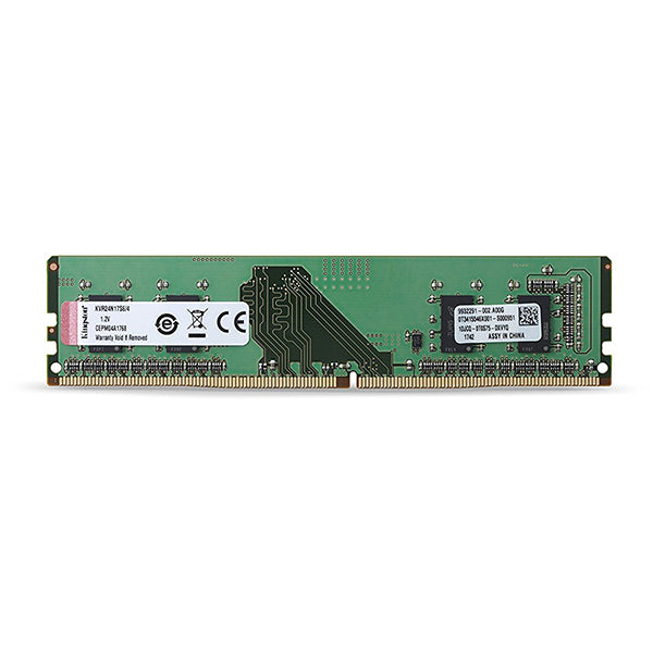 MEMORIA KINGSTON UDIMM DDR4 4GB PC4-2400MHZ VALUERAM CL17 288PIN 1.2V KVR24N17S6/4