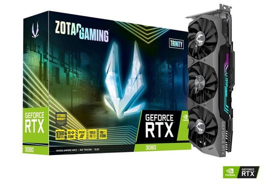 TARJETA DE VIDEO ZOTAC GEFORCE RTX 3080 TRINITY LHR 10GB GDDR6X 320BITS ZT-A30800D-10PLHR